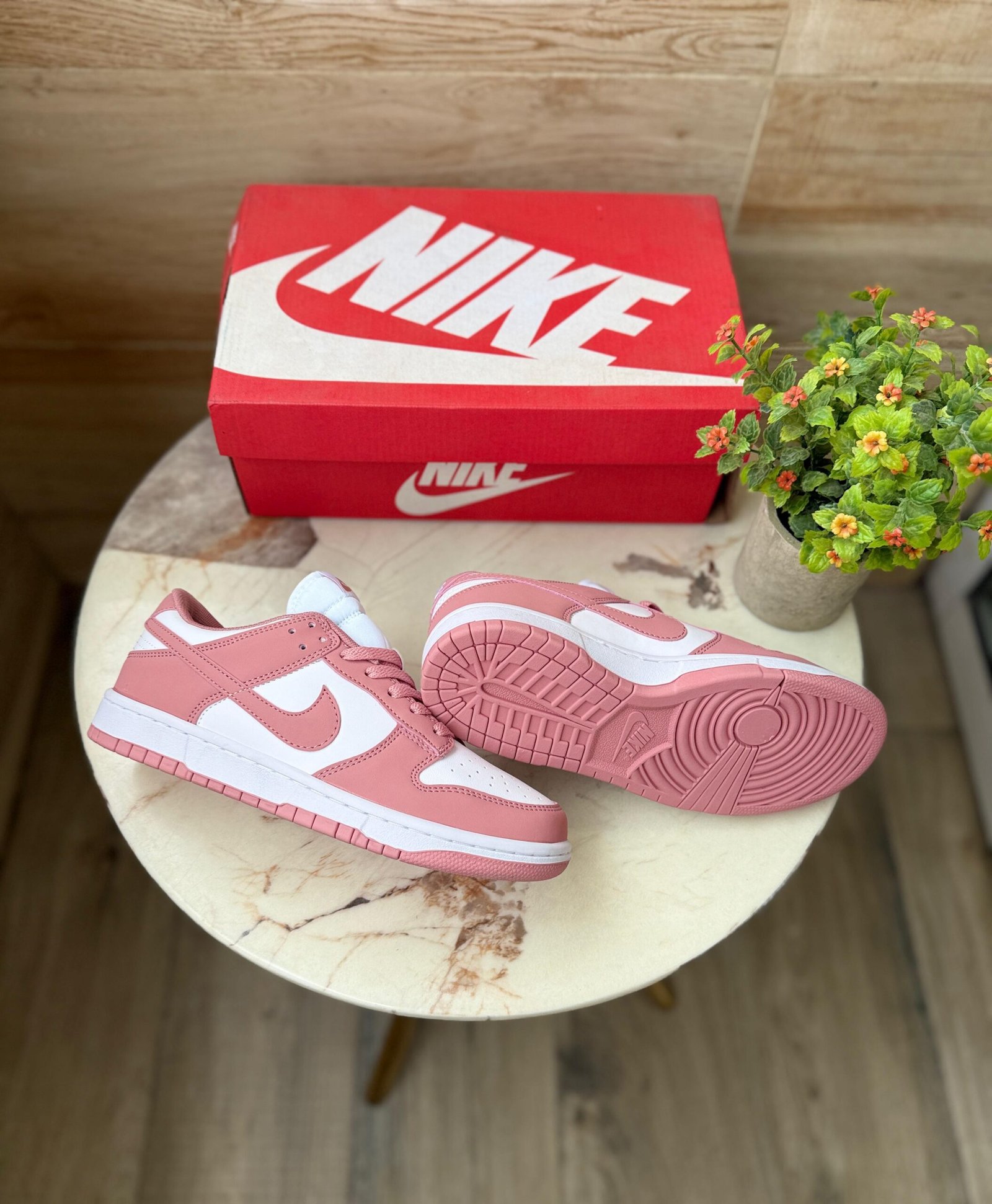 Dunk Whisker Rose Pink Sneakers For Girls (1) Dunk Whisker Rose Pink Sneakers For Girls (1)