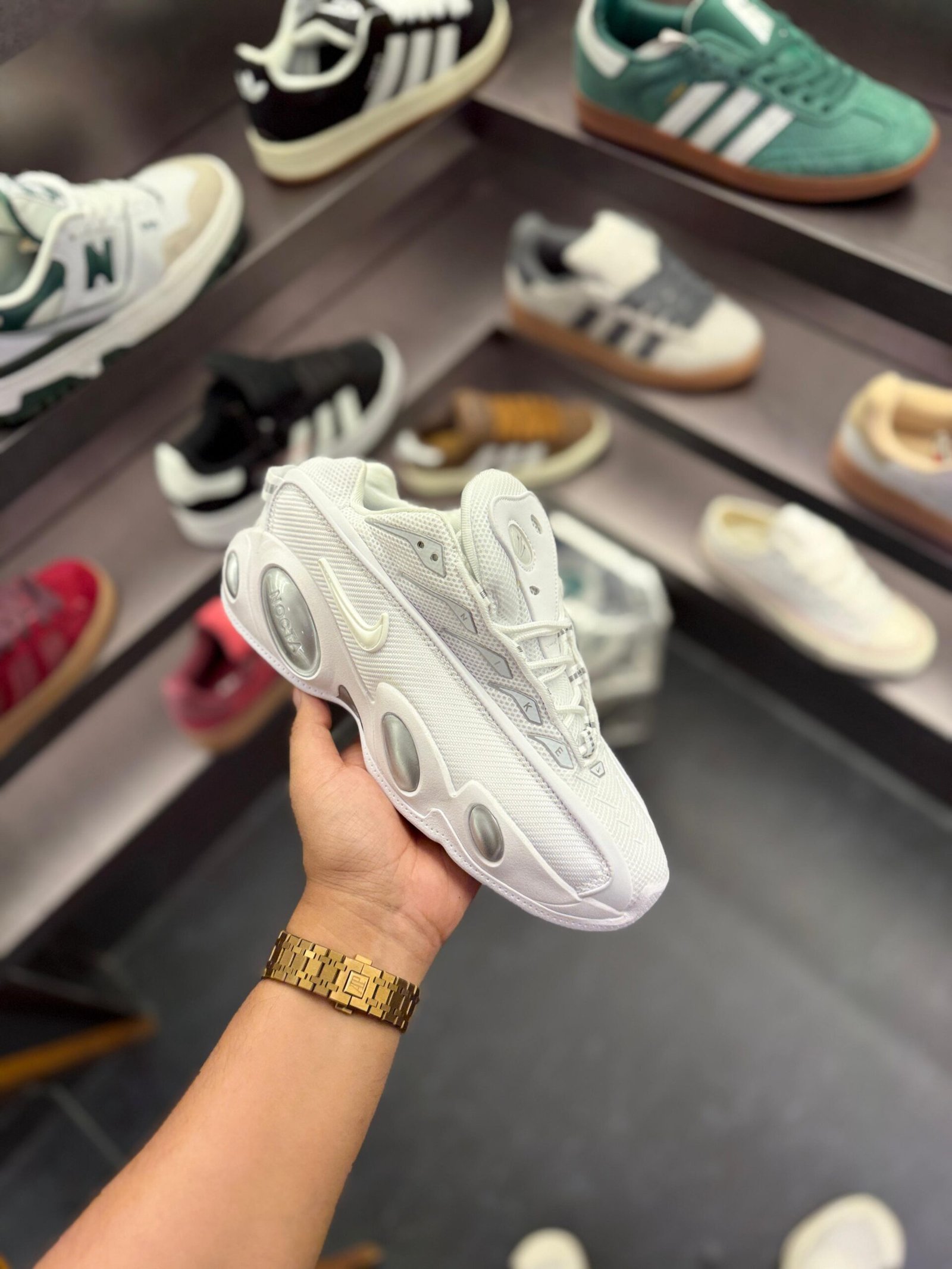 Nocta Glide Triple White Sneakers On Sale (1) Nocta Glide Triple White Sneakers On Sale (1)