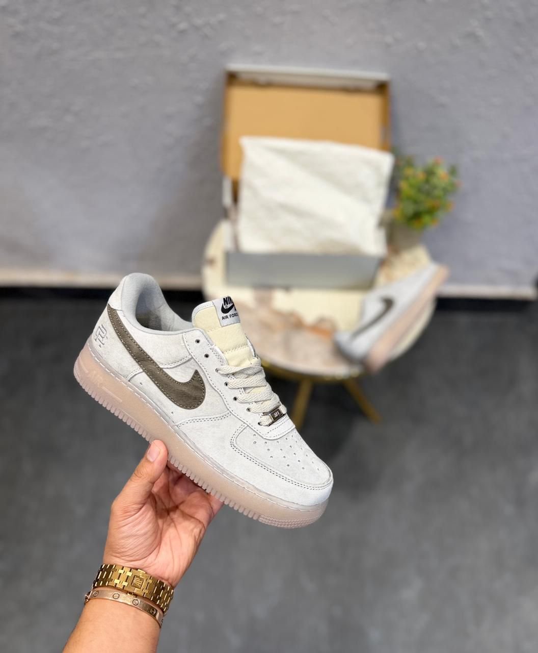 Airforce Grey Sneakers – Classic Street Style Comfort