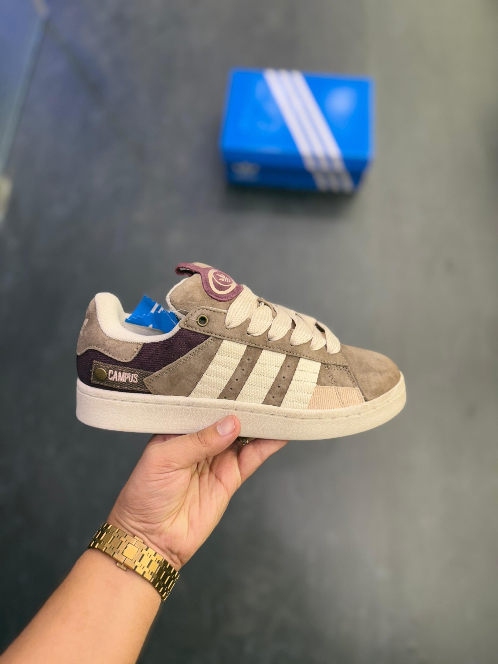 Campus 00s 2024 Brown Sports Shoes (3)