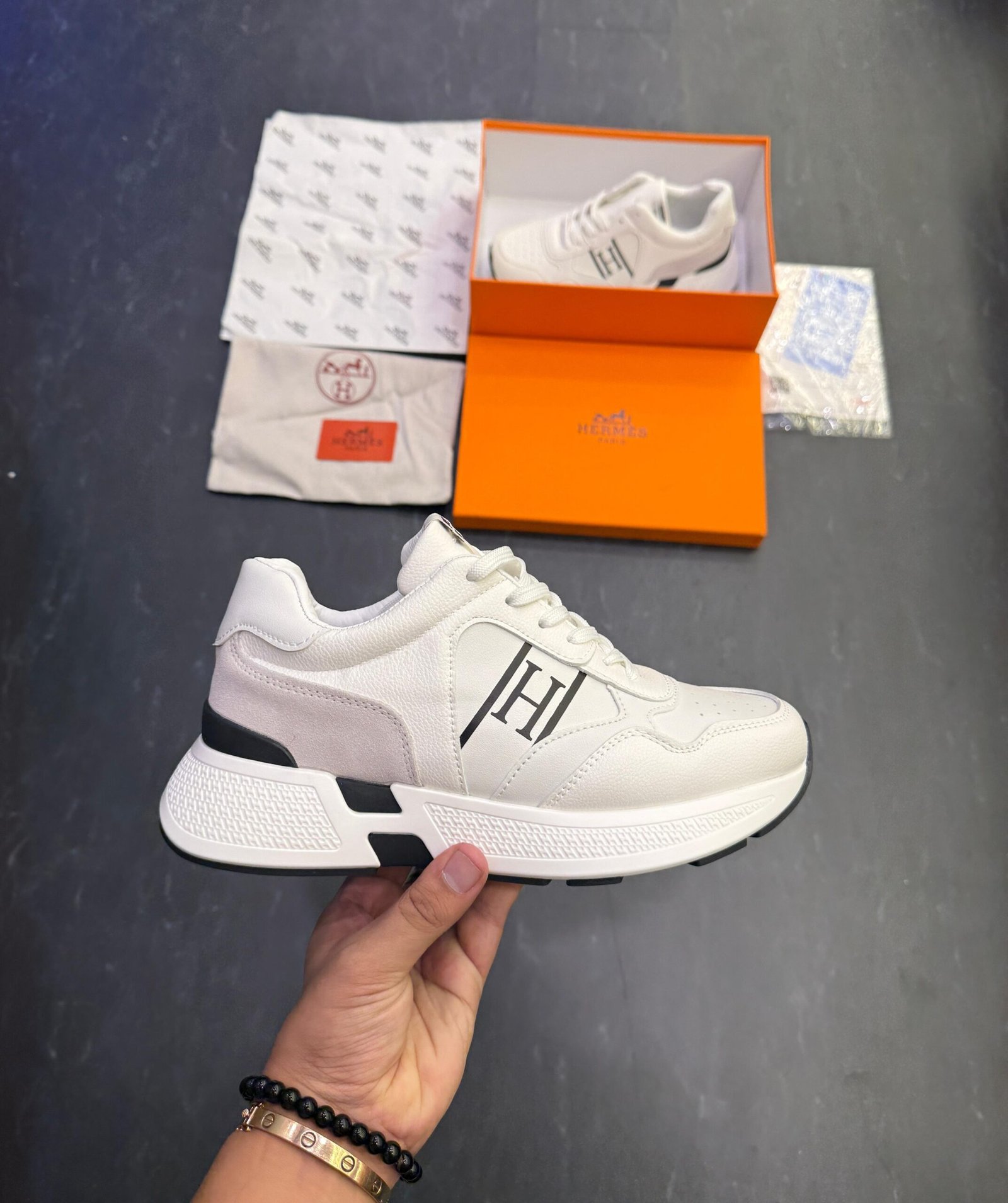 Paris Luxury Sneaker For Boys In Stock (1)