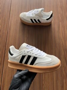 Samba Double Sole Leather Sneakers For Girls (1)