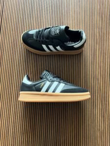 Samba Double Sole Leather Sneakers For Girls (5)