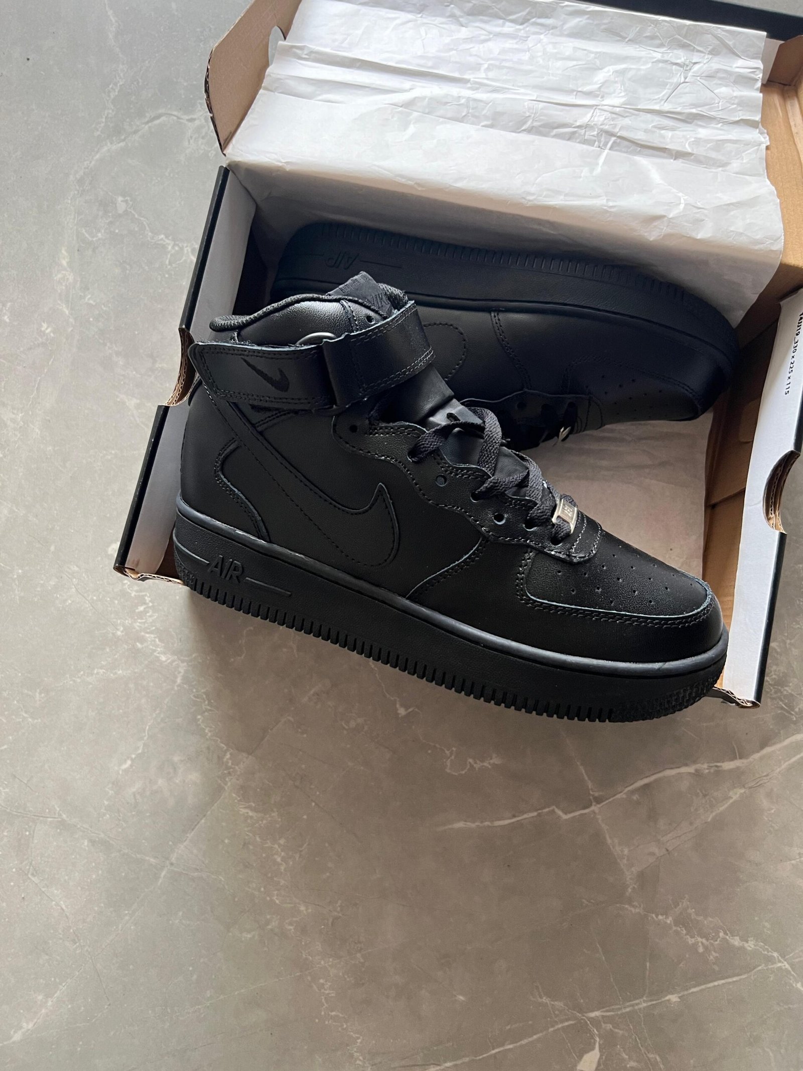 Airforce Mid Full Leather Quality 2 Colours (4)