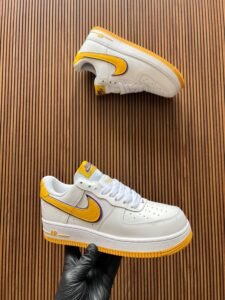 Airforce Yellow Swoosh Sneaker For Girls (1)