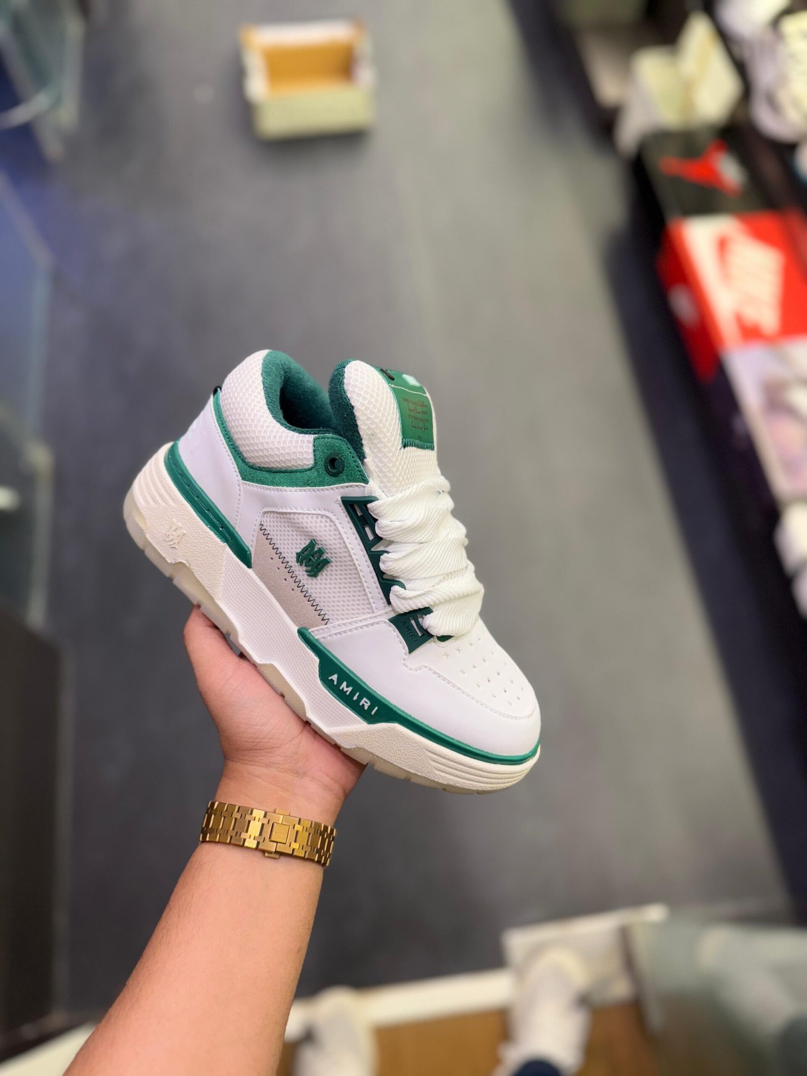 Legacy Ma Sneakers White Green On Sale (2) Legacy Ma Sneakers White Green On Sale (2)