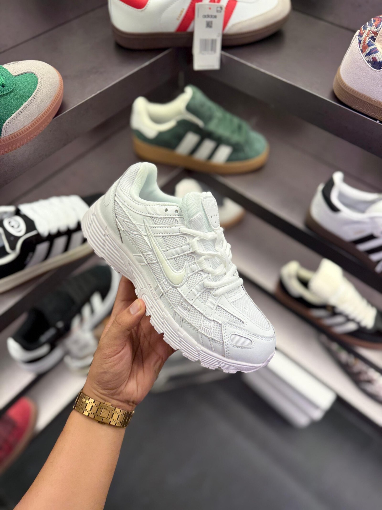 P-6000 Trainer Triple White Sneakers In Stock (3) P-6000 Trainer Triple White Sneakers In Stock (3)