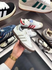 Samba Grey Sneakers For Girls On Sale (4)