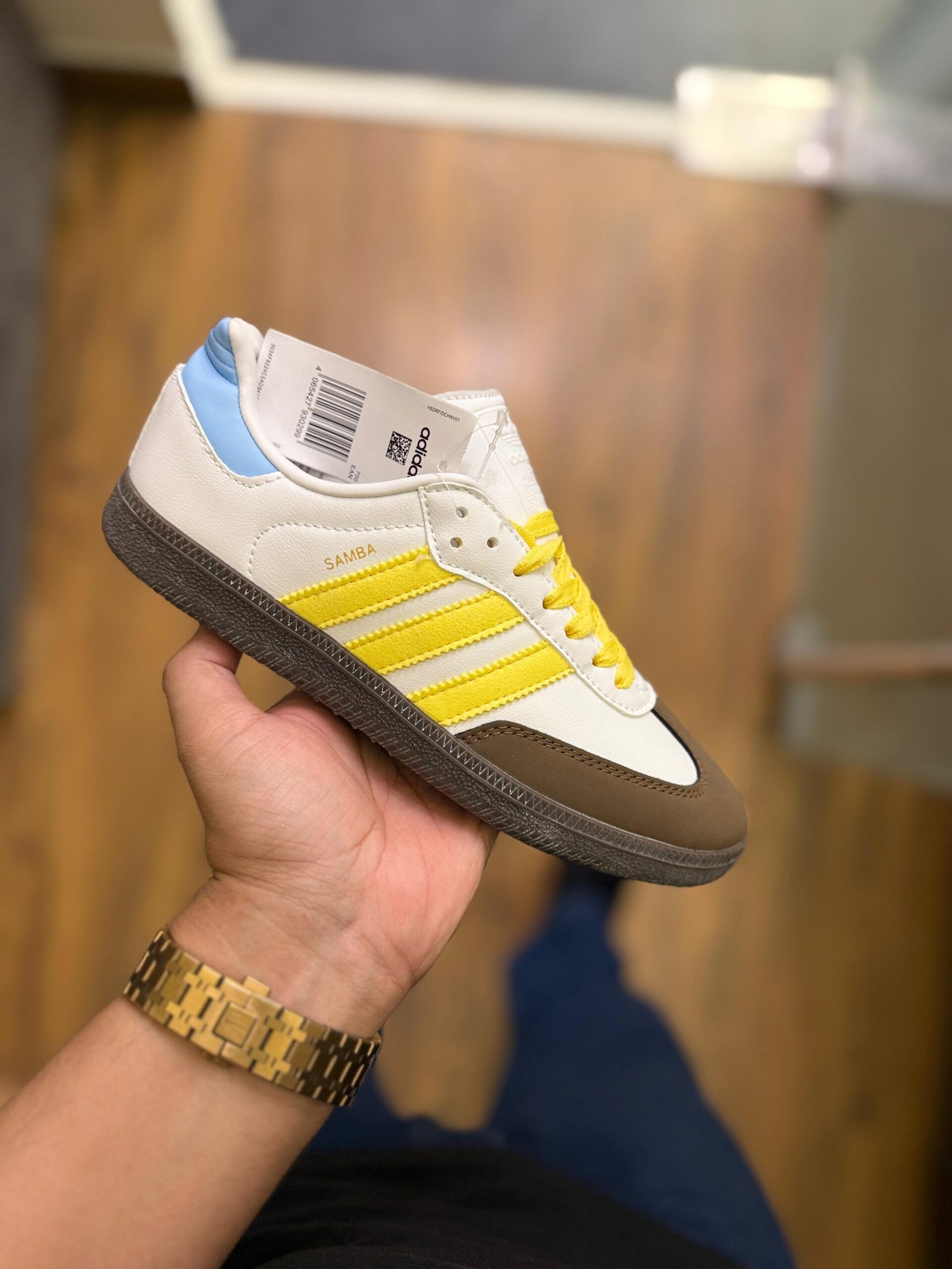 Samba Off White Multi Shoes For Girls (3) Samba Off White Multi Shoes For Girls (3)