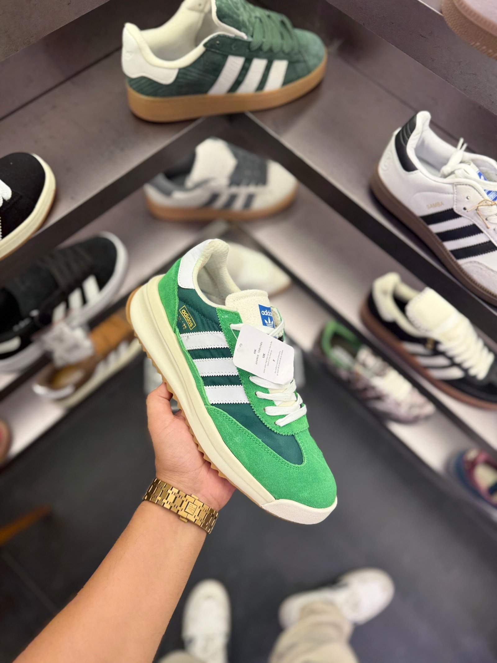Sl 72 Green Sneakers Premium 7a Quality (1)