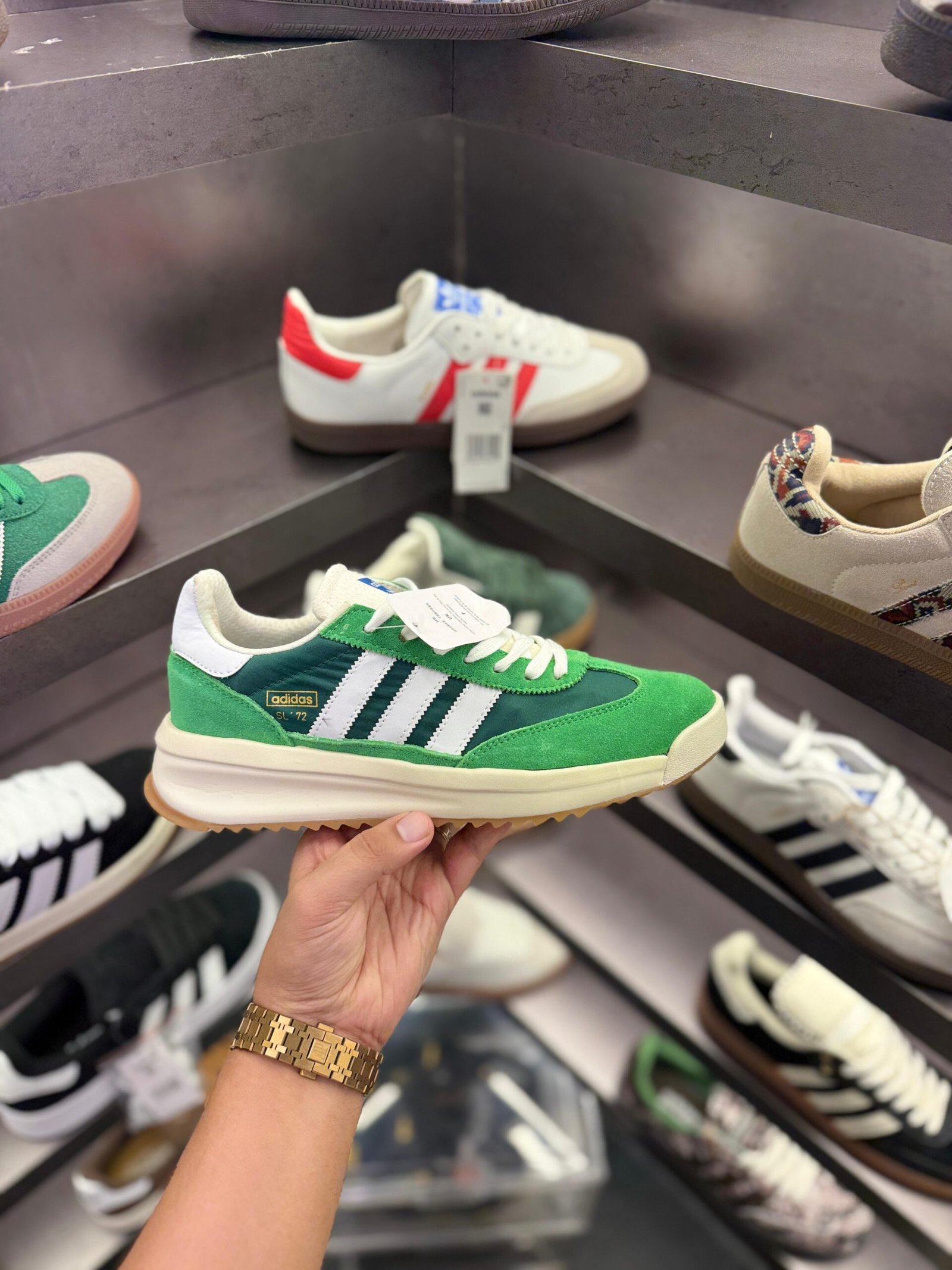 Sl 72 Green Sneakers Premium 7a Quality (3)