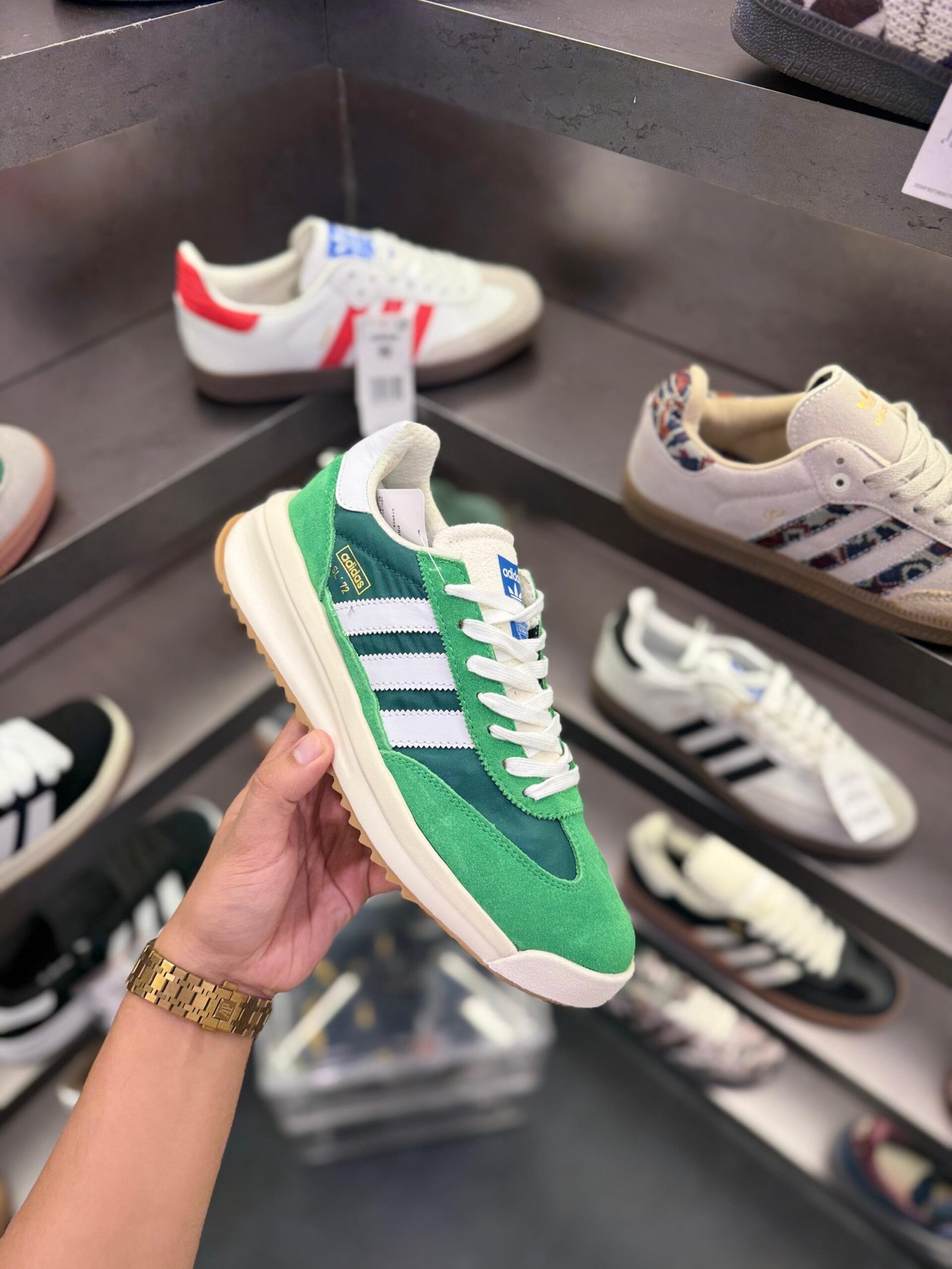 Sl 72 Green Sneakers Premium 7a Quality (4)