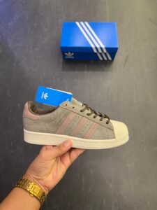 Superstar Brown Off White Sneakers On Sale (3)