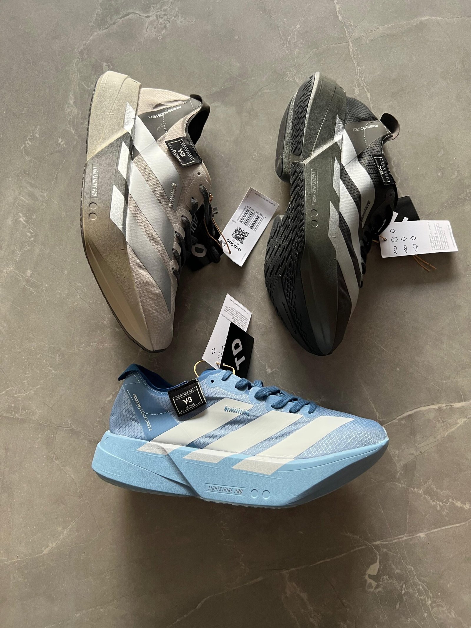 Adizero Adios Pro 4 Running Sneakers Lightweight (5) Adizero Adios Pro 4 Running Sneakers Lightweight (5)