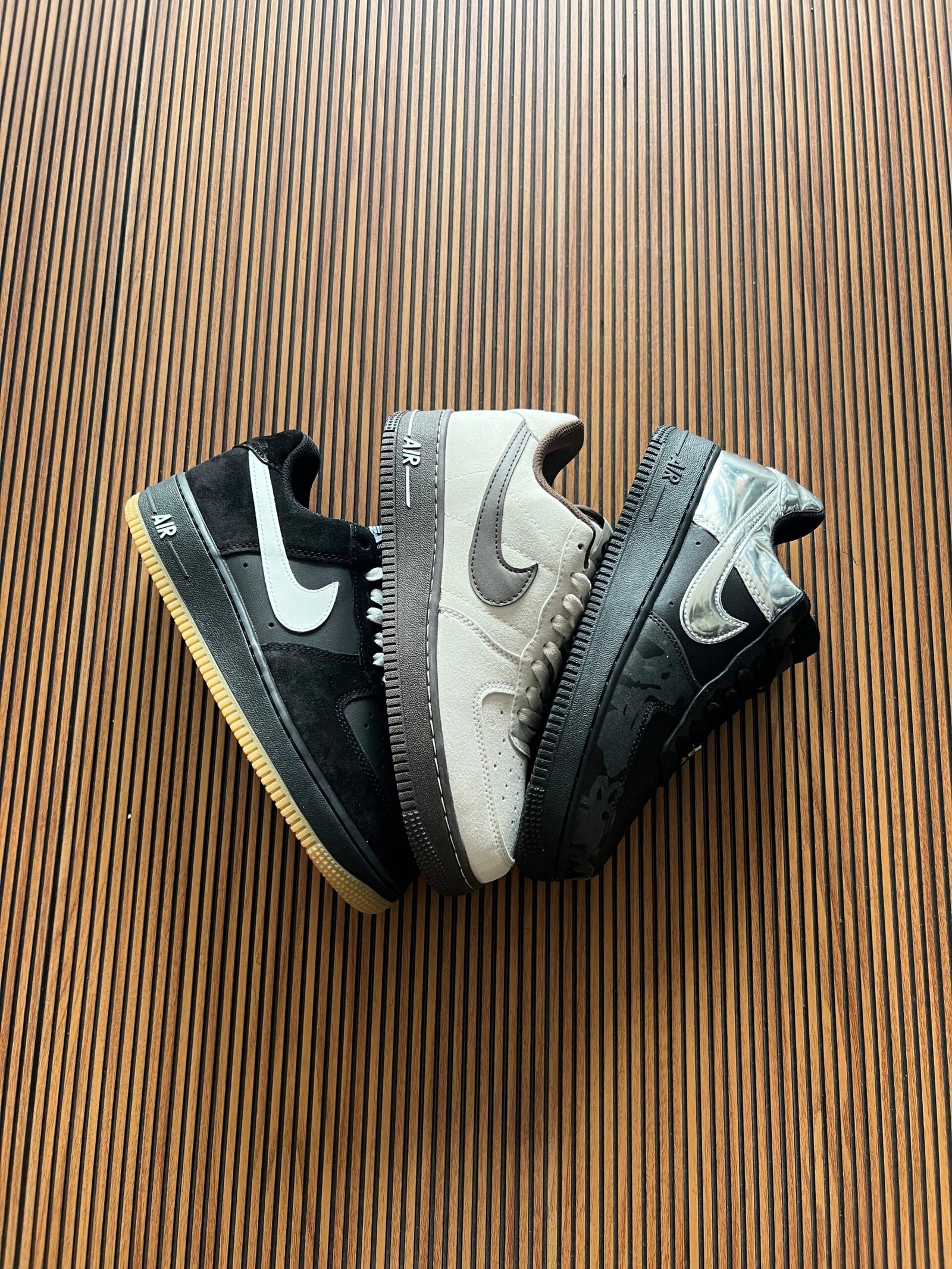 Airforce One Originals Full Leather Sneakers 3 Colors (7) Airforce One Originals Full Leather Sneakers 3 Colors (7)