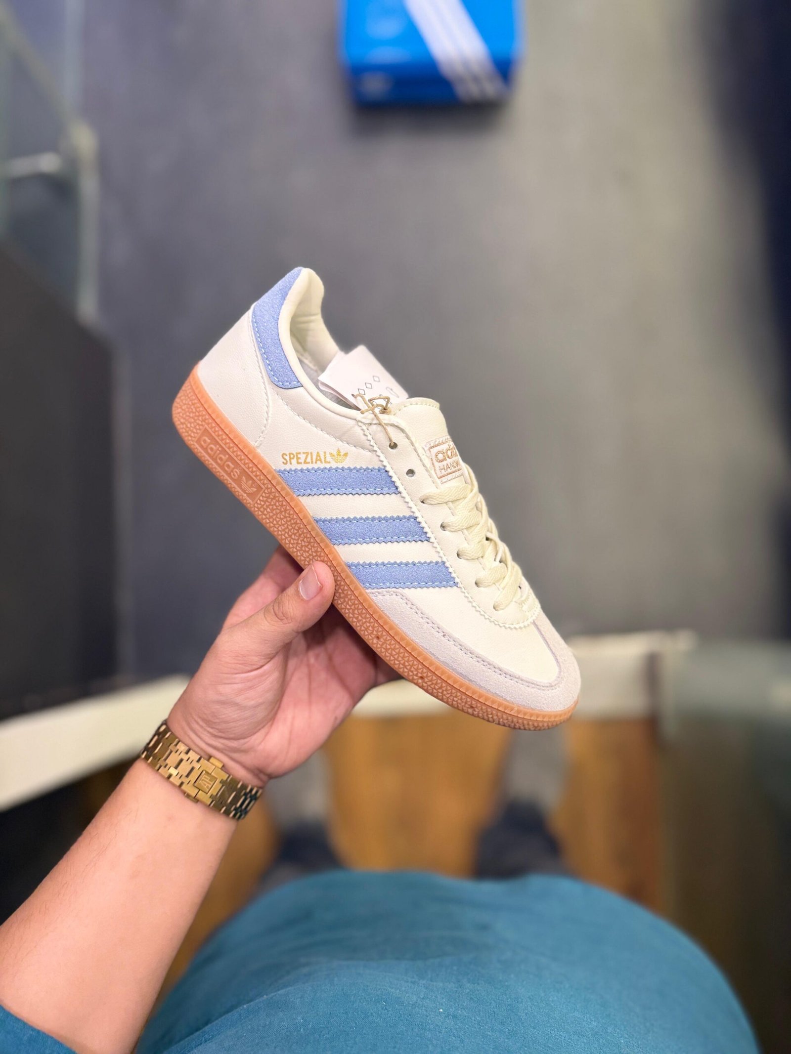 Handball Spezial Aluminium Sneakers For Girls (3) Handball Spezial Aluminium Sneakers For Girls (3)