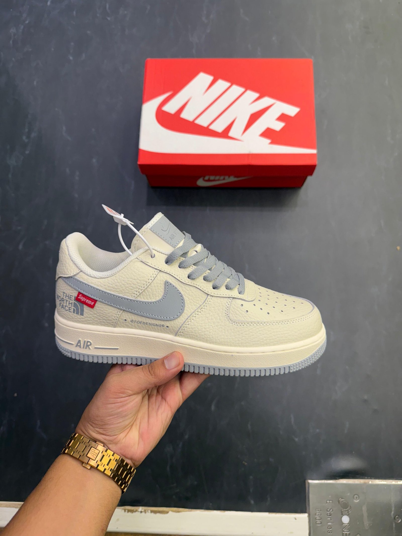 North Face X Off White Sneakers In Stock