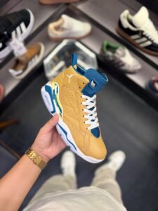 Retro 6 Jumpman Mvp Yellow Sneakers In Stock (1)