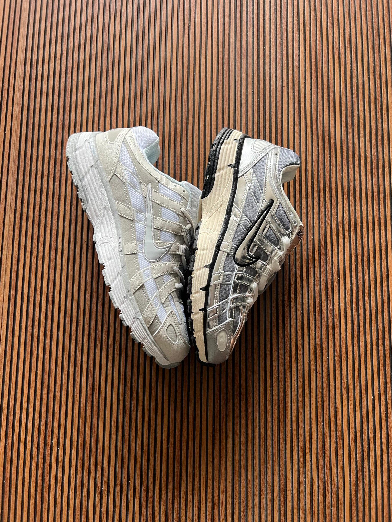 Retro P-6000 Running Sneakers Lightweight Mesh Sports Shoes in 2 Colours (5)