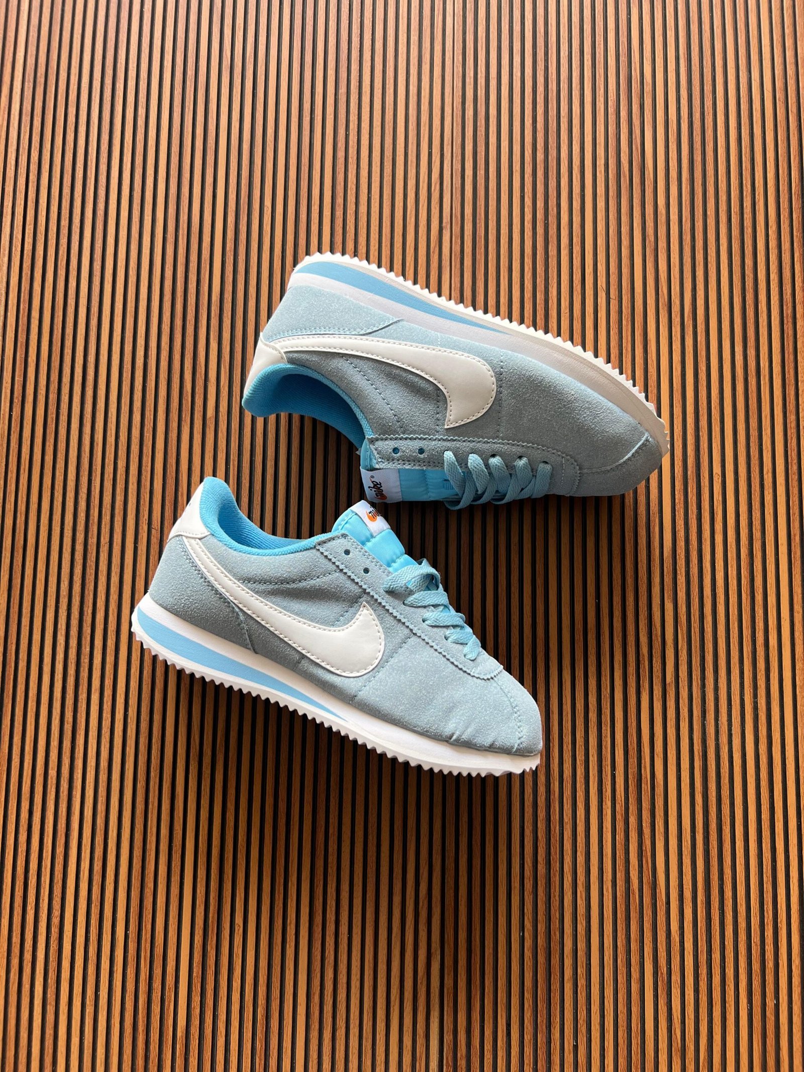 Vintage Cortez Blue Sneakers for Girls (2)