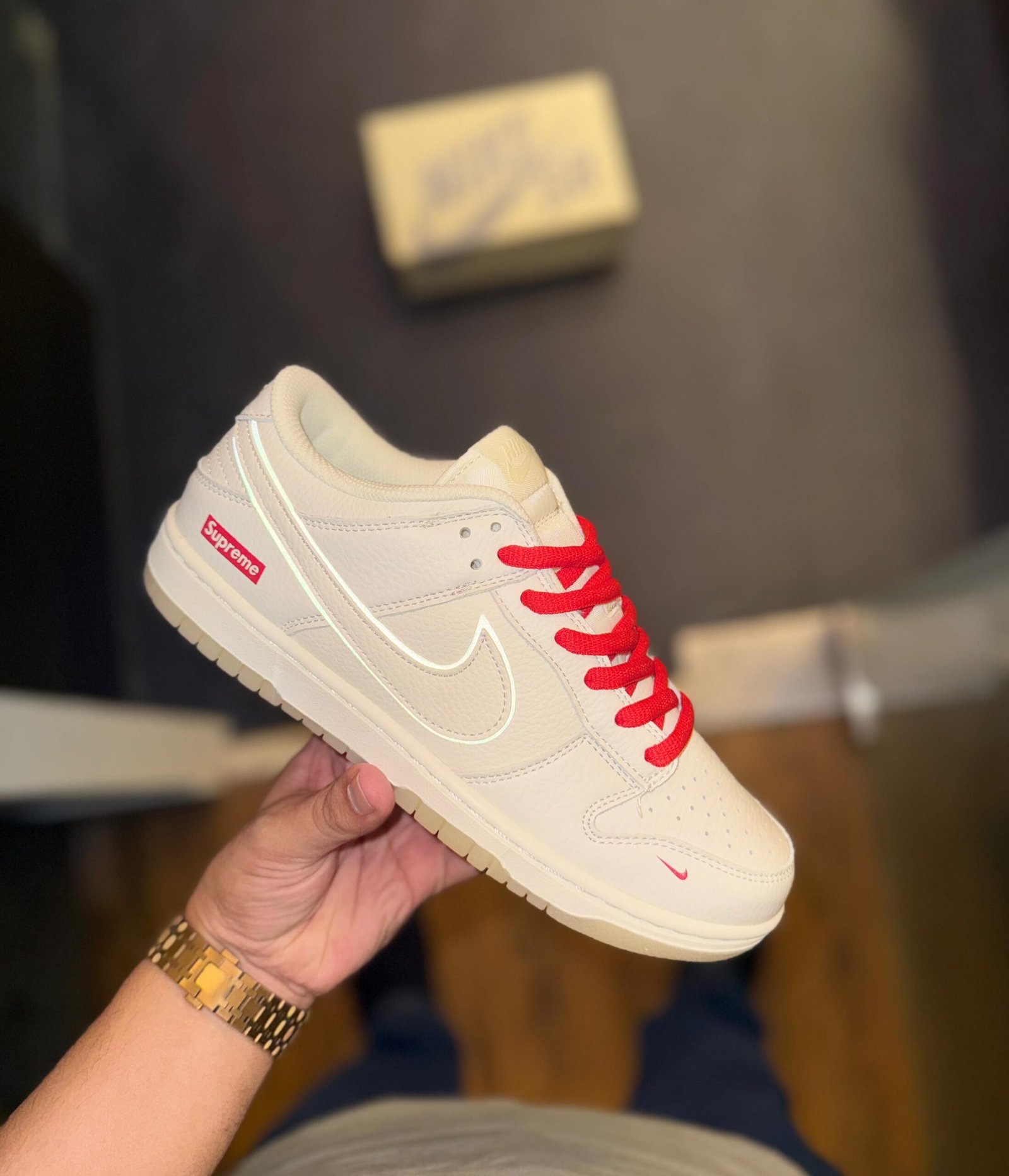 White Red Radium Low-Top Skate Sneakers (1) White Red Radium Low-Top Skate Sneakers (1)