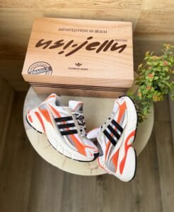 Adistar Jellyfish White Orange Sneakers Lightweight Trendy Shoes (2)