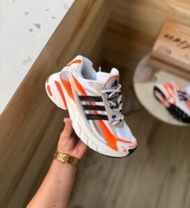 Adistar Jellyfish White Orange Sneakers Lightweight Trendy Shoes (4)