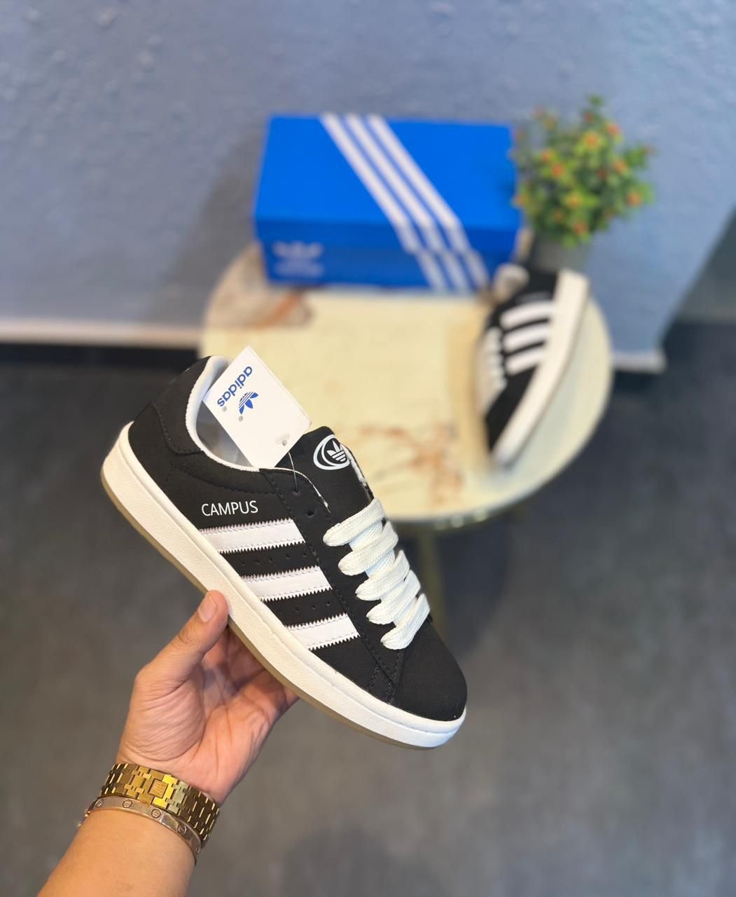 Black Brown Campus Originals Sneakers (2) Black Brown Campus Originals Sneakers – Men's Classic Casual Style