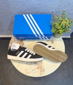 Black Brown Campus Originals Sneakers – Men's Classic Casual Style