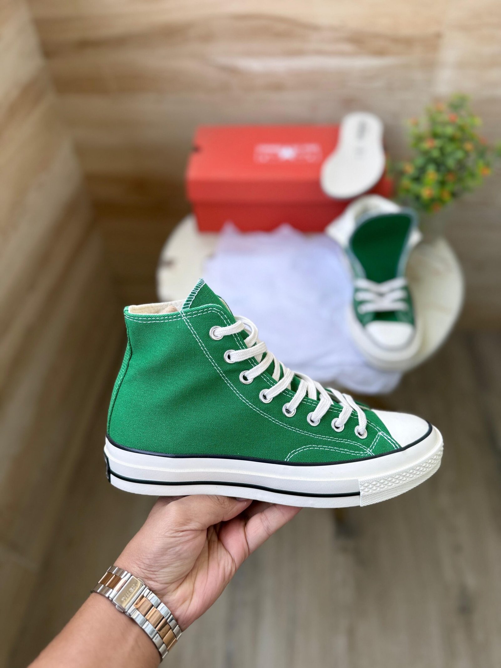 Chuck 70 Army Green Low-Top Sneakers (3) Chuck 70 Army Green Low-Top Sneakers (3)