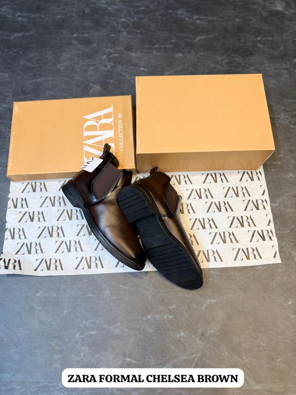 Formal Brown Chelsea Boots – Men's Sophisticated Style Footwear