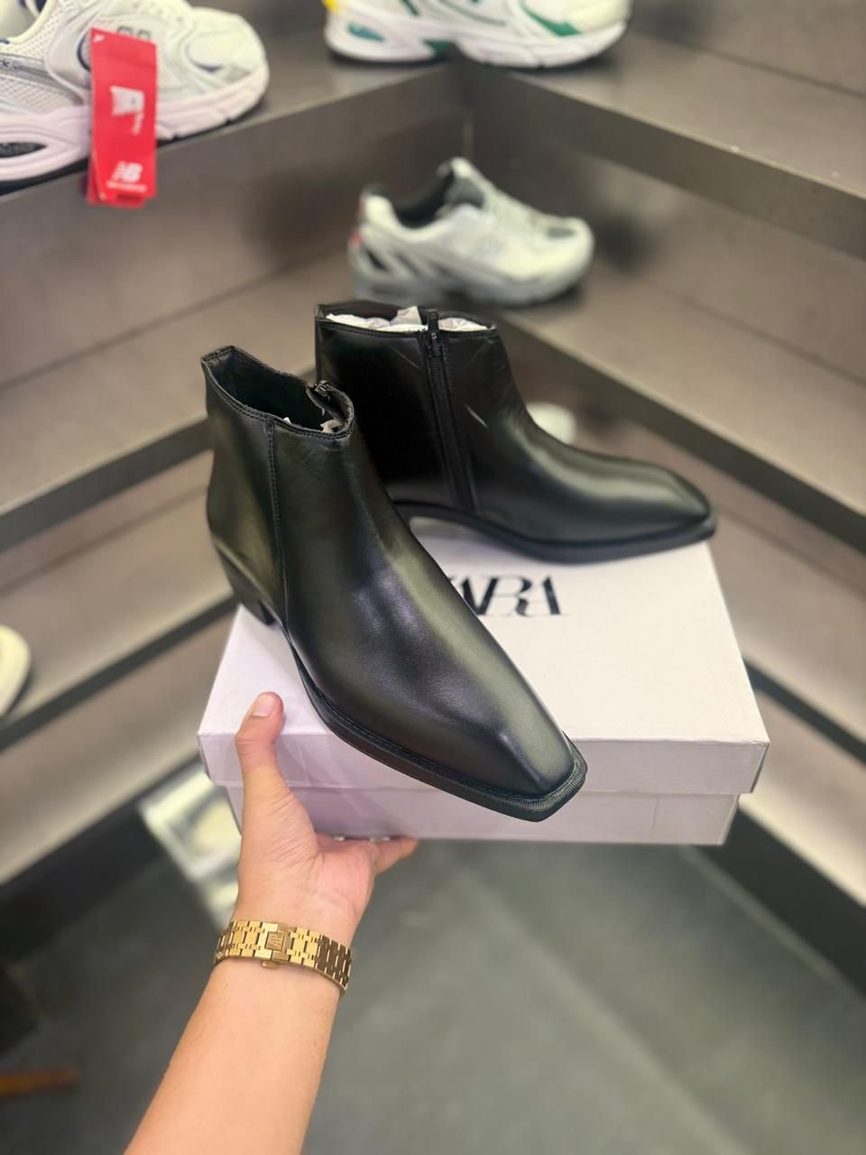 Handmade Chelsea High Heel Boots – 3 Inch Elegance (1)