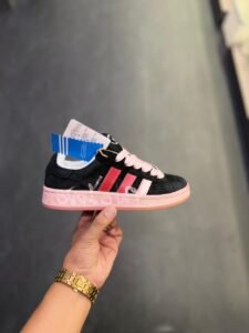 Originals Campus Black Pink Shoes for Girls (1)