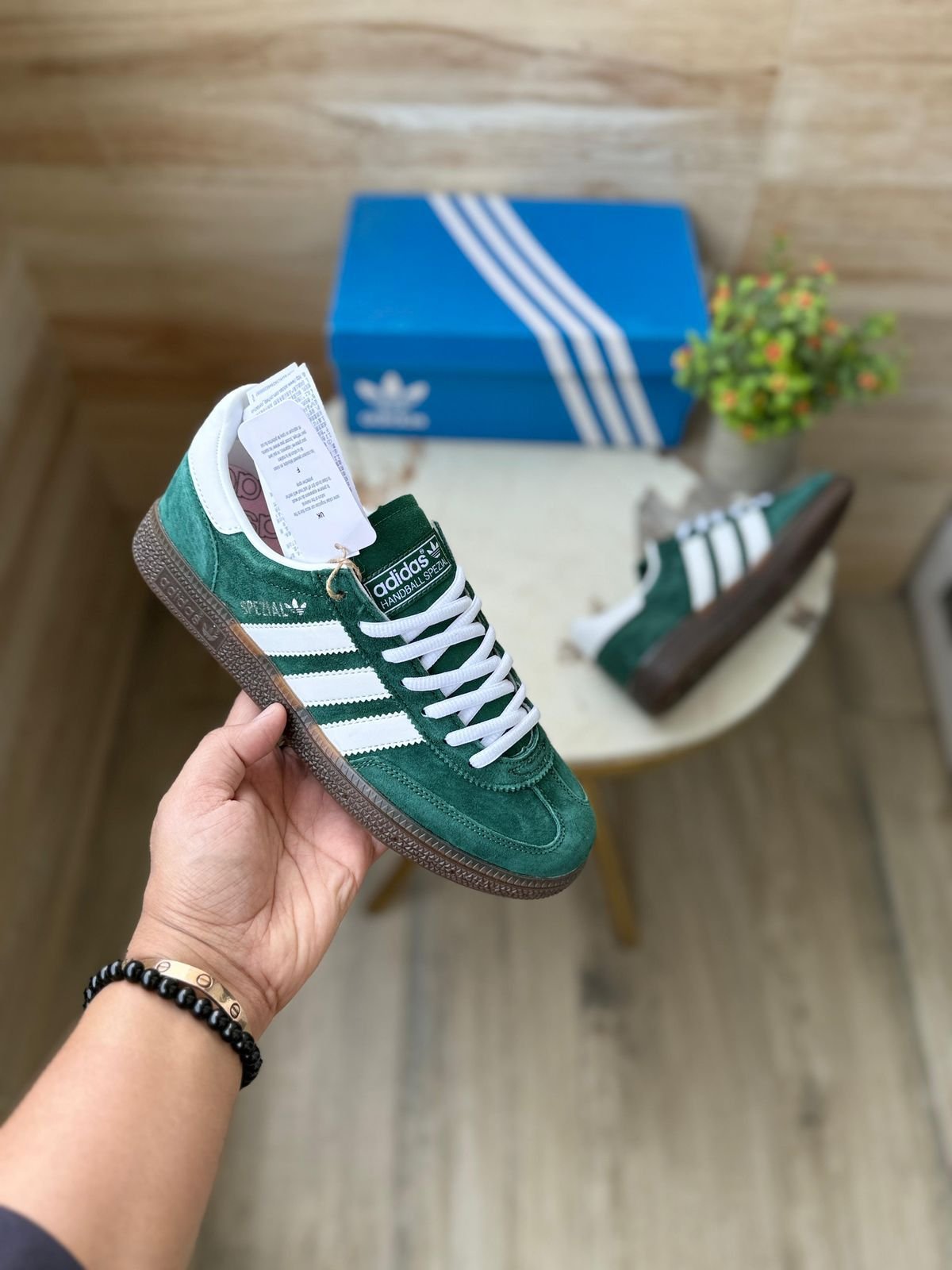 Originals Handball Spezial Preloved Green Unisex Sneakers (3)