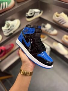 Patent Royal Blue Retro 1 Air Jordans – Classic Style Sneakers (2)