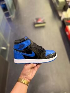Patent Royal Blue Retro 1 Air Jordans – Classic Style Sneakers (4)