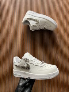 Premium Metal Full Leather Airforce 1 PRM Sneakers – Boys’ Classic Style (1)