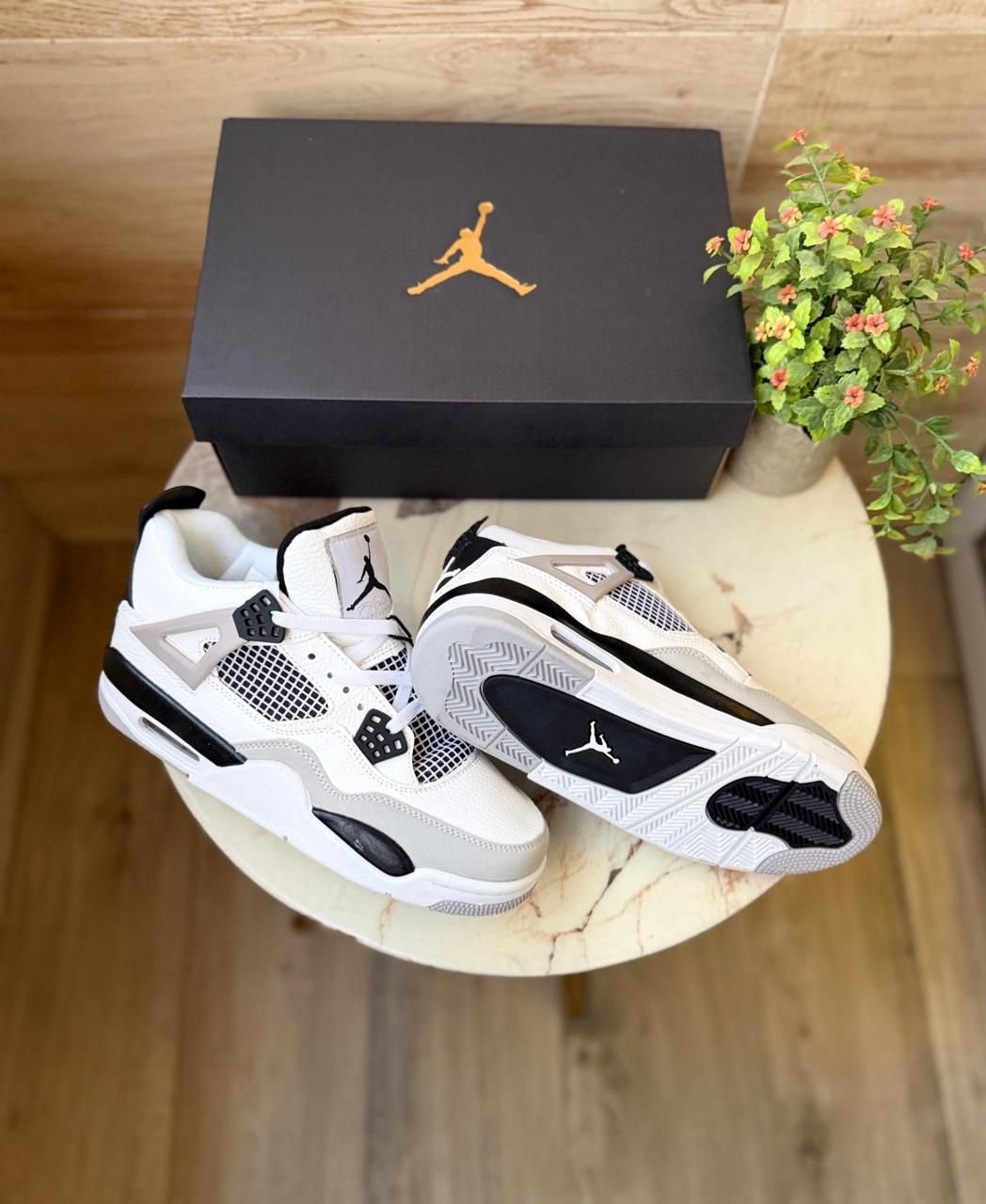 Premium Retro High-Top Athletic Sneakers – Classic Army-Inspired Black Unisex Design (2)