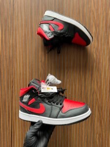 Retro 1 Black Toe Boys Sneakers – UA Quality (2 Colors) (2)