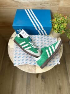 Samba 2023 Grey Green Classic Unisex Casual Sneakers