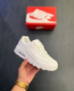 Air Max 90 Triple White Low-Top Unisex Sneakers