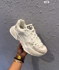 Beige Ultra-Luxury Designer-Style Sneakers – Premium Unisex Footwear