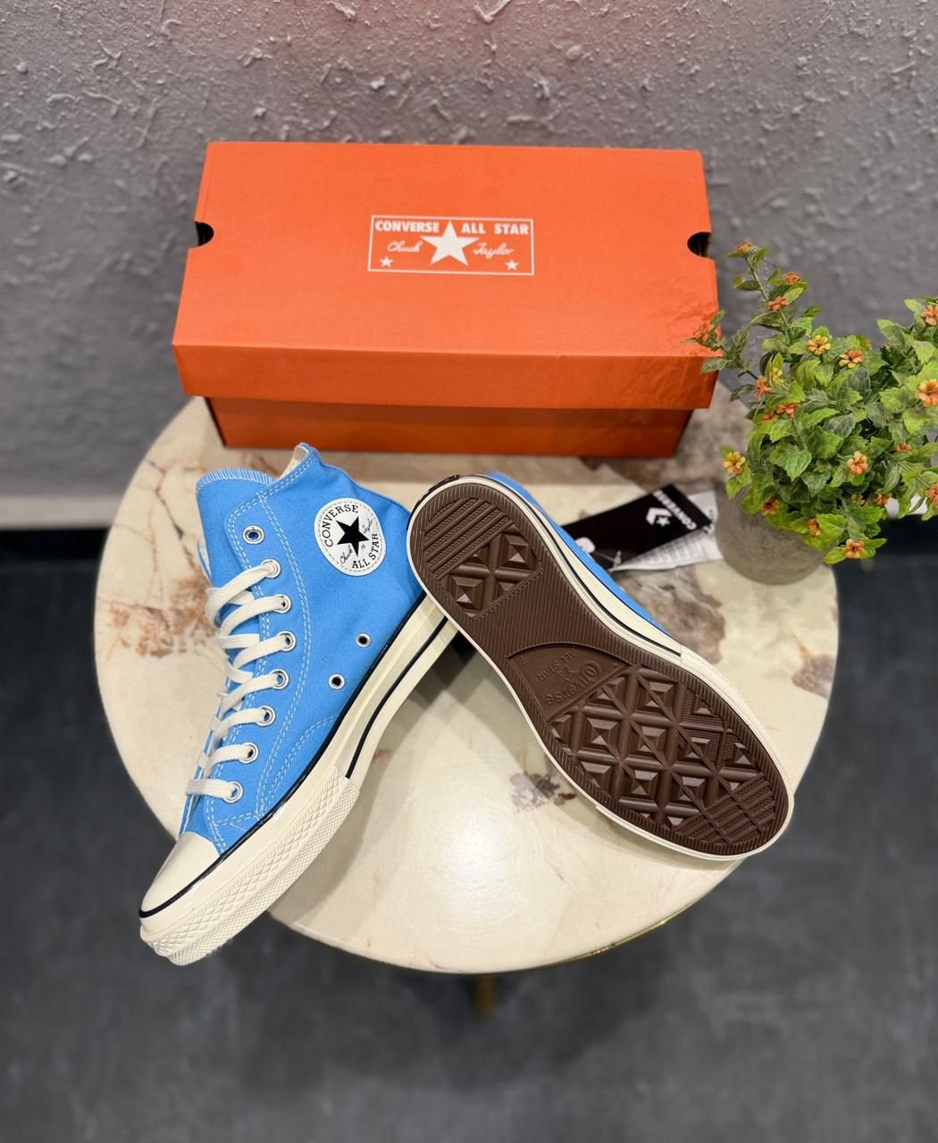 Classic Chuck 70 University Blue Canvas Sneakers (3) Classic Chuck 70 University Blue Canvas Sneakers (3)