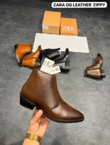 Handmade Formal Leather Zip Boots (2)