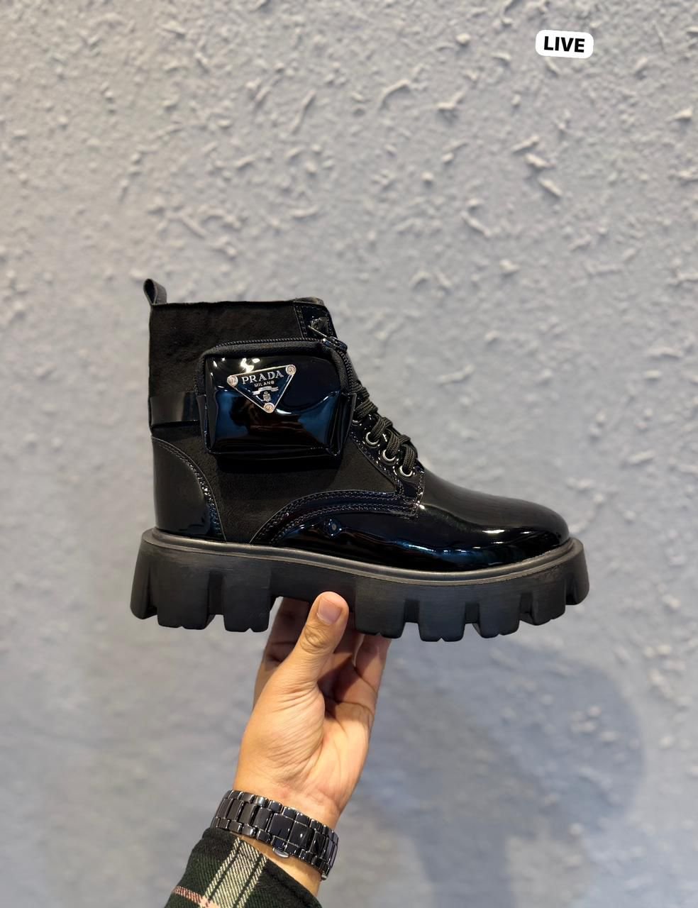 Luxury Black Suede Pocket Boots Premium (2) Luxury Black Suede Pocket Boots Premium (2)