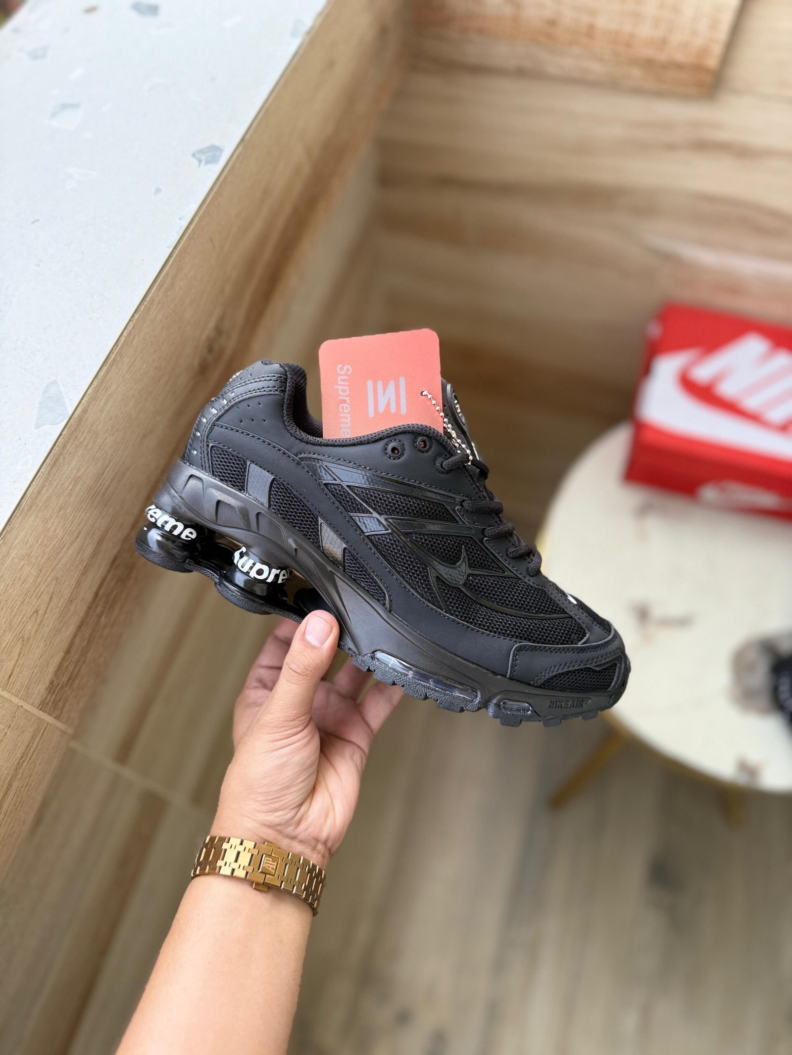 Performance Shox Triple Black Sneakers 2025 (3) Performance Shox Triple Black Sneakers 2025