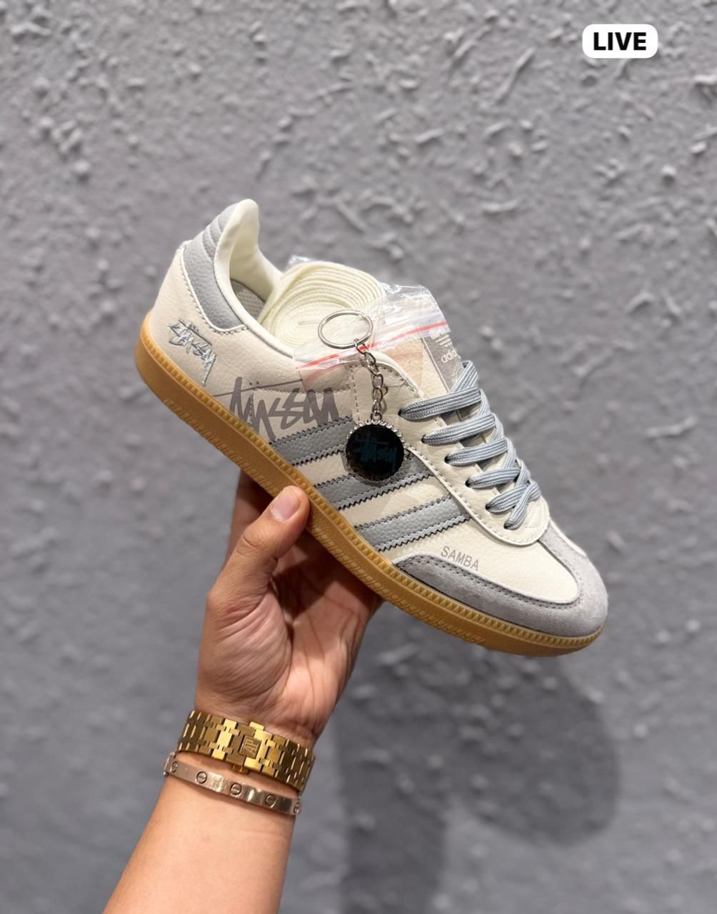 Samba Collaborative Streetwear Low-Top Sneakers (2)