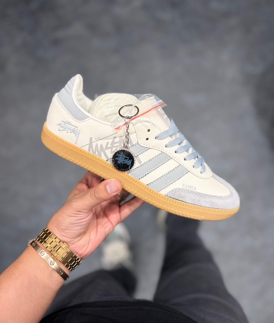 Samba Collaborative Streetwear Low-Top Sneakers (3)