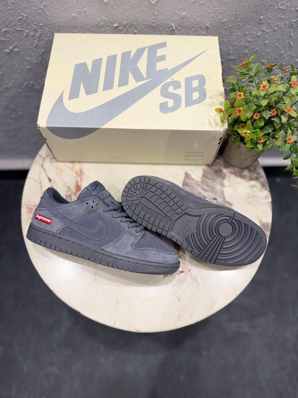 Skate Dunk Low Wolf Grey Boys Sneakers (4)