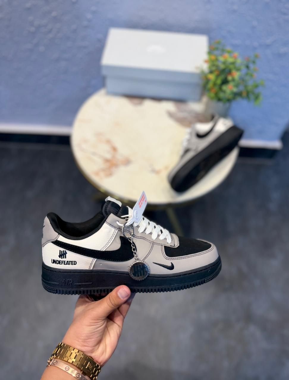 Undefeated Custom Airforce Key Chain – 2025 Mini Sneaker Accessory Undefeated Custom Airforce Key Chain – 2025 Mini Sneaker Accessory